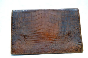  1950's-60's ALLIGATOR Belly Skin Business PORTFOLIO Folder iPAD Case 
