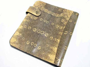  Stunning 1970's MONITOR Lizard Portfolio PLANNER iPad Cover Case 