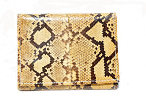  1950's-60's Men's or Women's Python Snake Skin Wallet Billfold - COMECO 