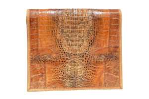 1940's-50's HORNBACK CROCODILE Skin PORTFOLIO iPAD Case Shoulder Cross Body Bag 