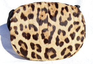 Stunning 12"x 10" 1940's GENUINE EXOTIC FUR Shoulder Bag CLUTCH 