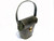  OLIVE GREEN 1950's Lizard Skin Bucket Style Handbag 