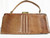  Sleek TAN 1950's-60's Lizard Skin Handbag - PALIZZIO 