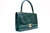  Classic Dark GREEN 1950's-60's Lizard Skin Handbag Purse 