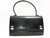  LEDERER 1950's-60's BLACK Lizard Skin Handbag w/ Silver Hardware! 
