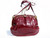 1980's BURGUNDY Lizard Skin Shoulder Bag - COLOMBETTI   1980's BURGUNDY Lizard Skin Shoulder Bag - COLOMBETTI