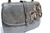  CUSTOM 1950's-60's Gray LUCILLE de PARIS Lizard & Crocodile Skin Purse 