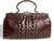 LOVELY Espresso Brown Early 1900's Edwardian Hornback Alligator Handbag   LOVELY Espresso Brown Early 1900's Edwardian Hornback Alligator Handbag