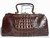 ESPRESSO Brown Early 1900's Edwardian HORNBACK Alligator Handbag   ESPRESSO Brown Early 1900's Edwardian HORNBACK Alligator Handbag