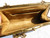  Early 1900's Petite Brown Hornback ALLIGATOR TAIL Shoulder Bag CLUTCH 