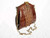  Early 1900's Petite EDWARDIAN Hornback ALLIGATOR Shoulder Bag 