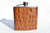  Custom Light Brown HORNBACK Alligator Skin 6 Oz. Stainless Hip FLASK - NEW! 