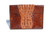  Unique Unisex 1950's-60's 2-Tone Hornback Crocodile Skin Wallet Billfold 