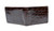  Men's 1950's-60's Chocolate Brown Alligator Skin Wallet Billfold - Maximillian 