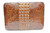  Gorgeous 1940's-50's HORNBACK CROCODILE Skin PORTFOLIO Case 