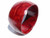  New! 2007 RED CROCODILE Skin CUFF Bracelet BANGLE! 