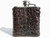 Custom HORNBACK Crocodile Skin 2.5 Oz. Stainless WHISKEY Hip FLASK   Custom HORNBACK Crocodile Skin 2.5 Oz. Stainless WHISKEY Hip FLASK
