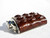 Custom HORNBACK Alligator Skin 2.5 Oz. Stainless WHISKEY Flask - NEW! 