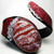  New! CRAB AGATE & RED COBRA Snake Skin CUFF Bracelet 