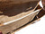  1970's Honey HORNBACK Crocodile Skin & Leather BRIEFCASE Bag 