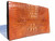  X-Large 1940's-50's HORNBACK CROCODILE Skin PORTFOLIO/Case 
