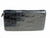  Jet Black CROCODILE Belly Skin Zippered WALLET Clutch 