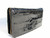  Jet Black CROCODILE Belly Skin Zippered WALLET Clutch 