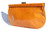  SUAREZ Burnt Orange 1990's Alligator Belly Skin CLUTCH Bag - ITALY 
