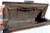  Petite 1940's-50's Large-Scaled ALLIGATOR Skin Clutch Bag 