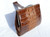  Lovely 1940's DECO Style Hornback CROCODILE Skin WRISTLET Bag 