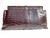  Outstanding 14" 1940's Chocolate DECO Style ALLIGATOR Skin CLUTCH 