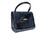  Petite Saks Fifth Avenue 1950's-60's BLACK Alligator Skin Handbag 