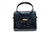  Petite Saks Fifth Avenue 1950's-60's BLACK Alligator Skin Handbag 