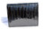  Timeless Jet Black 1940's-50's CROCODILE Skin CLUTCH - Brazil? 