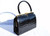  Fabulous 1950's-60's BELLESTONE BLACK Alligator Skin Handbag 