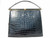  Timeless BLACK 1960's LUCILLE de PARIS Alligator Belly Handbag 