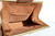  1940's-50's Large RED CROCODILE Skin Clutch Bag - Argentina 