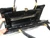  Classic MANON 1950's-60's Black Alligator Skin Shoulder Handbag 