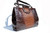  HUGE 1940's Hornback Alligator SATCHEL Tote with Bakelite - DEITSCH 