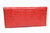  1990's-2000's Red CROCODILE Skin Envelope Style Clutch Shoulder Bag - CARLOS FALCHI 
