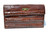  Lovely 1940's-50's Chocolate CROCODILE Skin Clutch Bag 