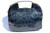  Unique 1940's Black HORNBACK ALLIGATOR Skin Handbag 