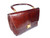  AMPLE COGNAC 1950's-60's CROCODILE Skin Bag - ARGENTINA 