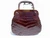  1950's-60's MILCH Chocolate ALLIGATOR Belly Skin Handbag 