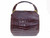  ROSENFELD 1950s-60's Chocolate ALLIGATOR Skin Handbag 