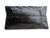  Large Jet Black 13" 1940's-50's CROCODILE CLUTCH 