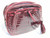  DEEP WINE Late 1980's ALLIGATOR Belly Skin Cross Body Shoulder Bag - ITALY 