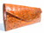 NEW 2007 PUMPKIN Crocodile Skin Envelope Clutch Bag   NEW 2007 PUMPKIN Crocodile Skin Envelope Clutch Bag