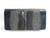  1950's-60's Black Double Hornback CROCODILE Clutch Bag 