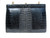  Stunning JET BLACK 1950's-60's  Hornback CROCODILE Shoulder Bag w/Bracelet! 